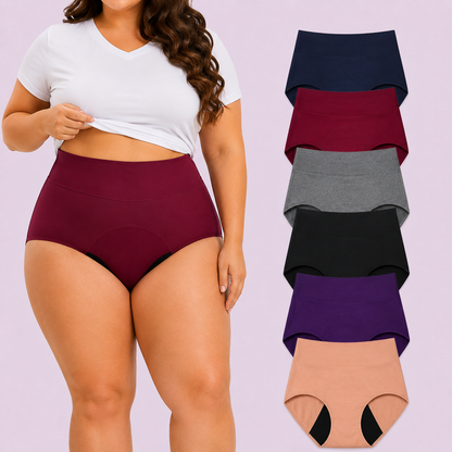 High-Waisted Leakproof Underwear